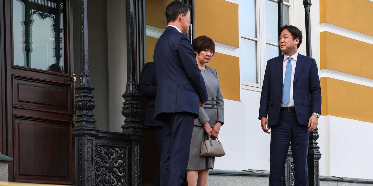 Президент Владимир Путин встретился с вдовой бывшего премьер-министра Японии Синдзо Абэ – Акиэ Абэ