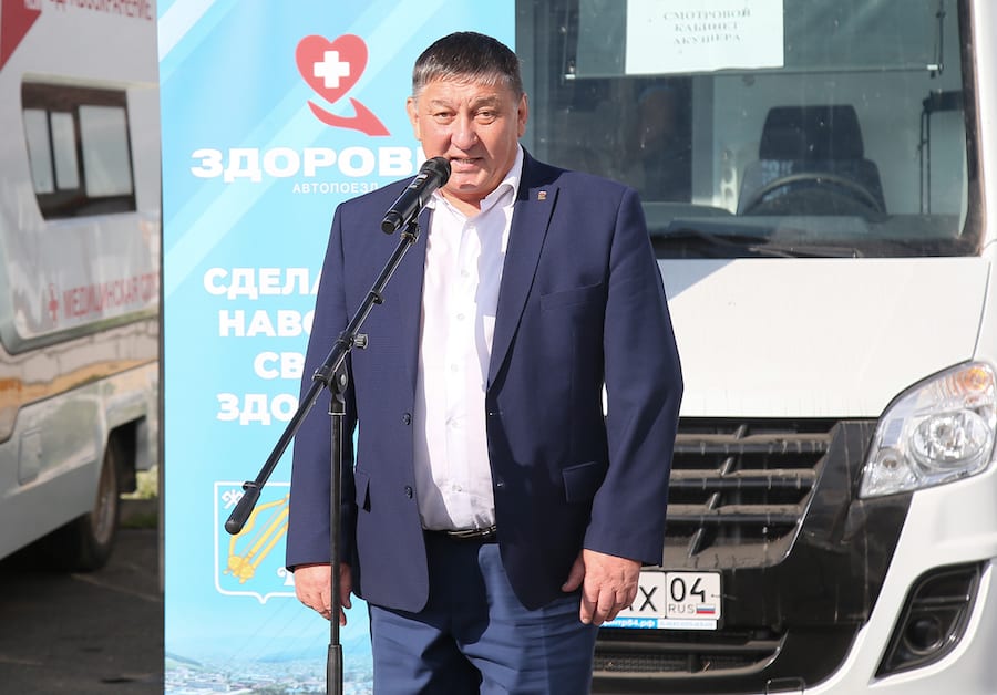 Автопоезд «Здоровье» начал работу в микрорайонах Горно-Алтайска 