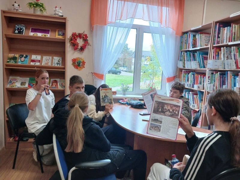 В Орешковской библиотеке поговорили о Кутузове