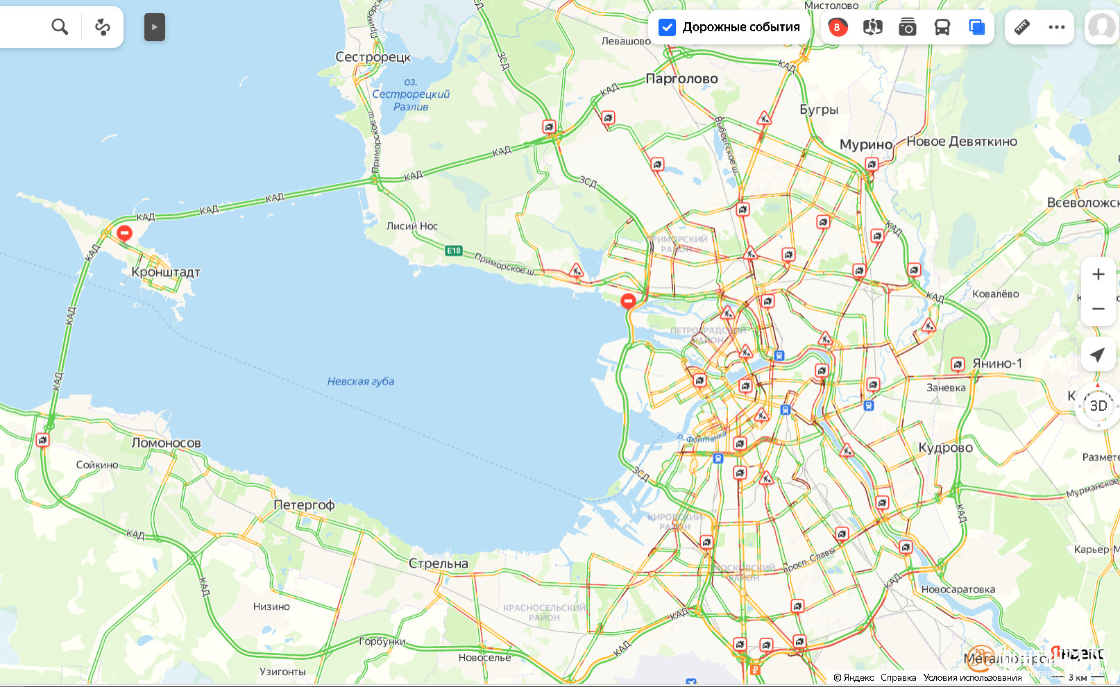 Пробки на мурманском шоссе сейчас из спб. КАД Санкт-Петербург. Внутреннее кольцо КАД СПБ. Пробка КАД. Мурманское шоссе Санкт-Петербург.
