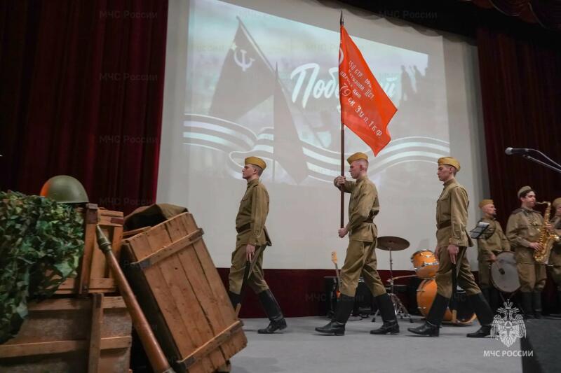 Память и подвиг: День Победы в столичном управлении МЧС России