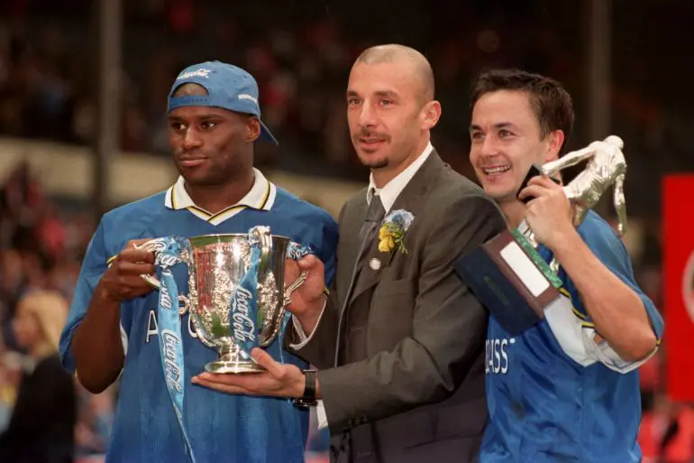 Челси, Синклер, командный дух, 90-ые, сработались, Уайз, Дзола, Виалли, эго