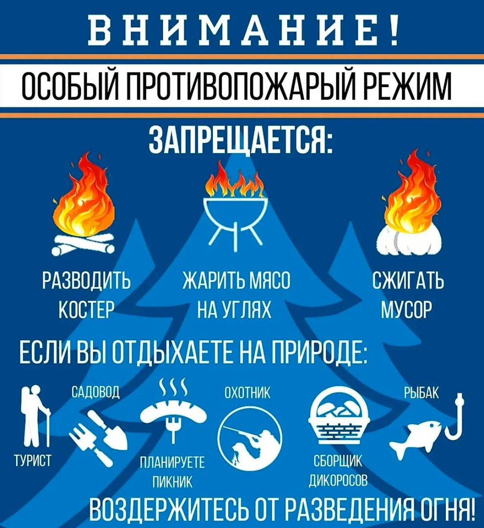 Особый противопожарный режим ввели в Красноярском крае