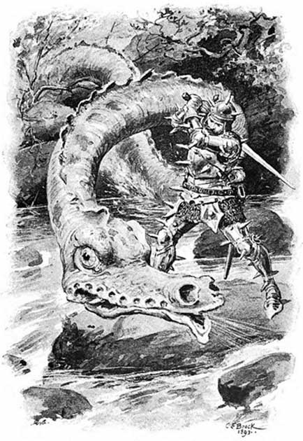 Лэмбтонский червь: неубиваемый средневековый монстр, изображение №6