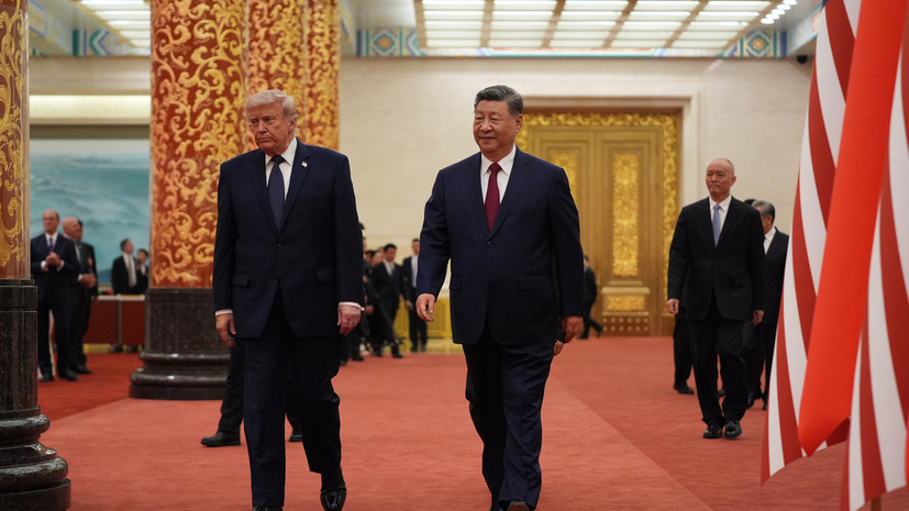 На приёме в честь визита Трампа в Китай подали утку по-пекински