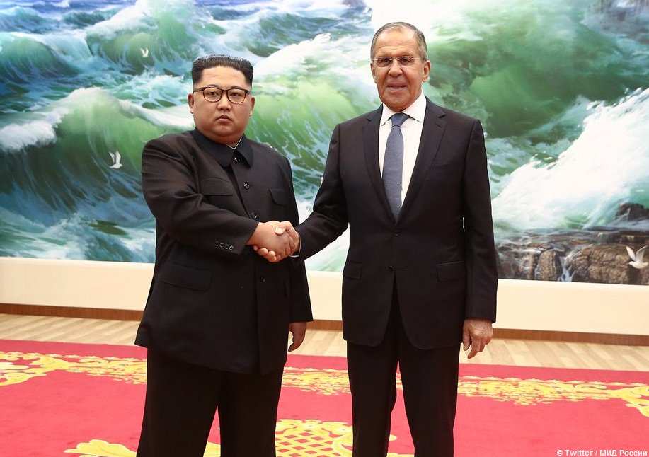 Лавров провёл переговоры с Ким Чен Ыном