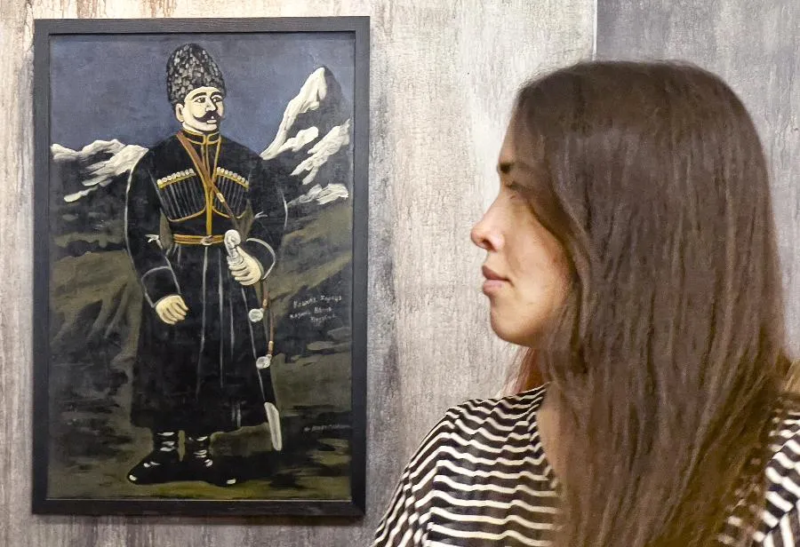 Музей Академии художеств представил публике выставку «Традиции. Нико Пиросмани. Зураб Церетели» | ФОТО Людмилы ВОЛКОВОЙ