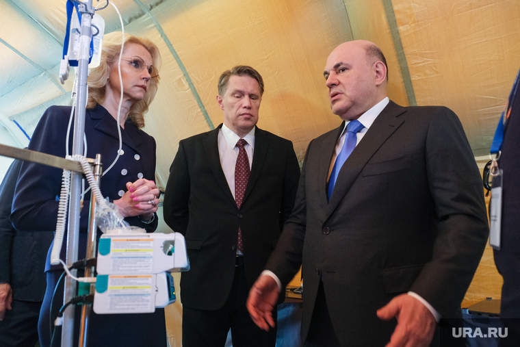 Михаил Мишустин посетил Федеральный центр медицины катастроф Национального медико-хирургического центра имени Н.И.Пирогова