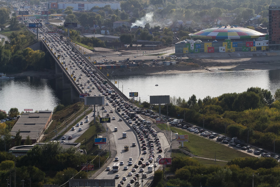 мосты города новосибирска