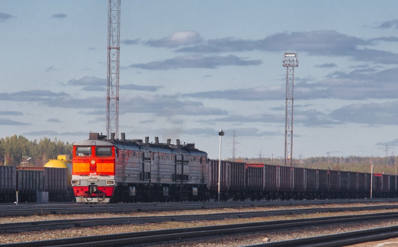 Погрузка на Северной железной дороге составила 4,4 млн тонн в апреле