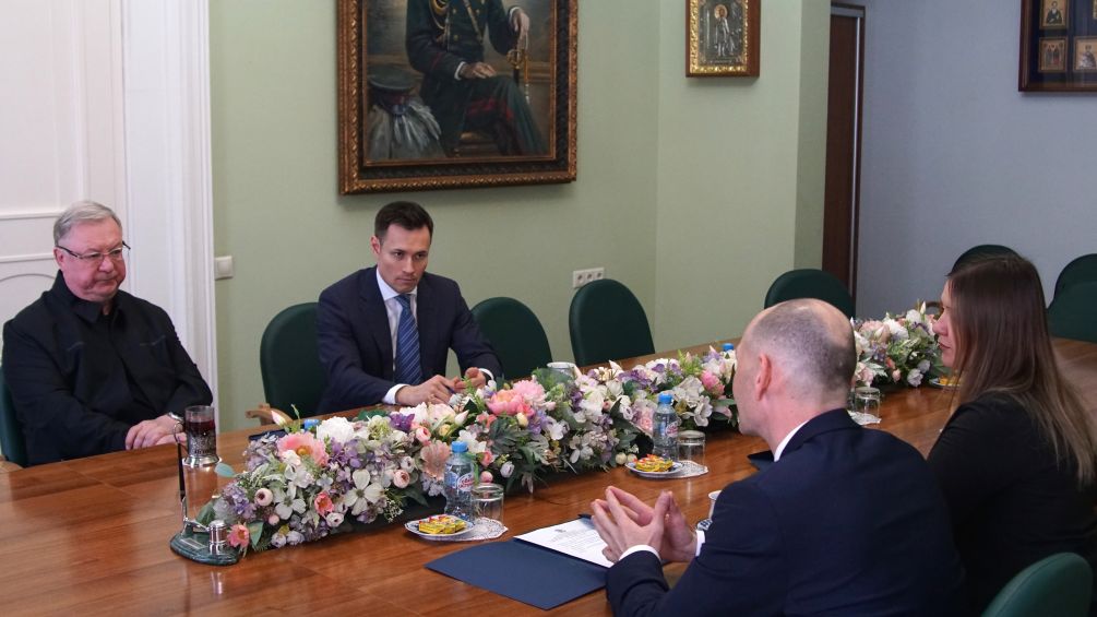 Сергей Степашин провел встречу с первым заместителем главы Администрации г. Байконур Тимуром Вербицким