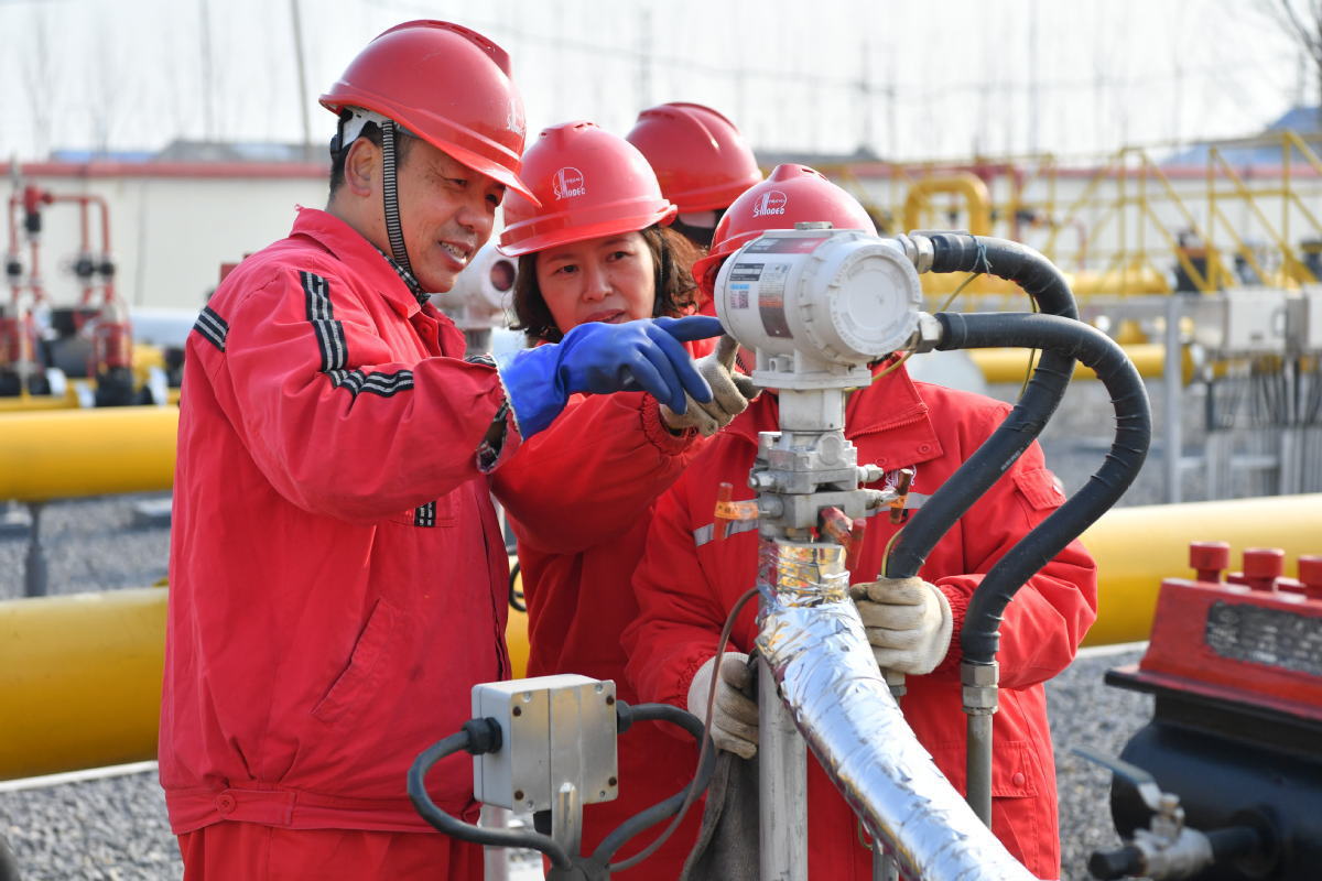 Китай газ