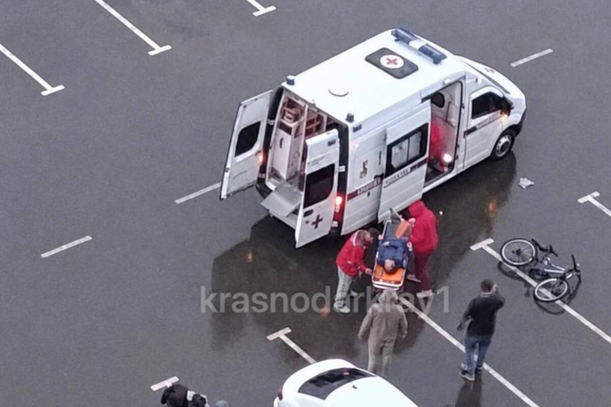 Велосипедиста убило молнией в Краснодаре
