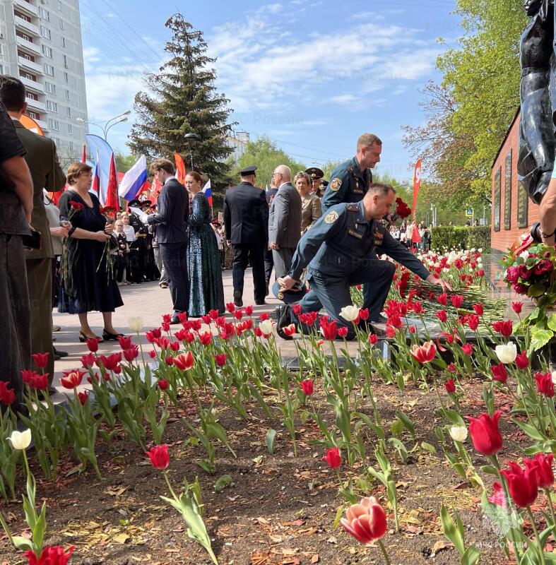 Сотрудники МЧС России приняли участие в памятном митинге