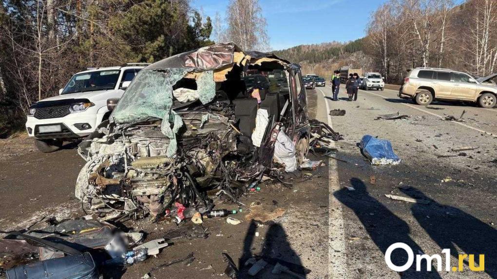 Жительница Омска погибла в страшном ДТП на Алтае