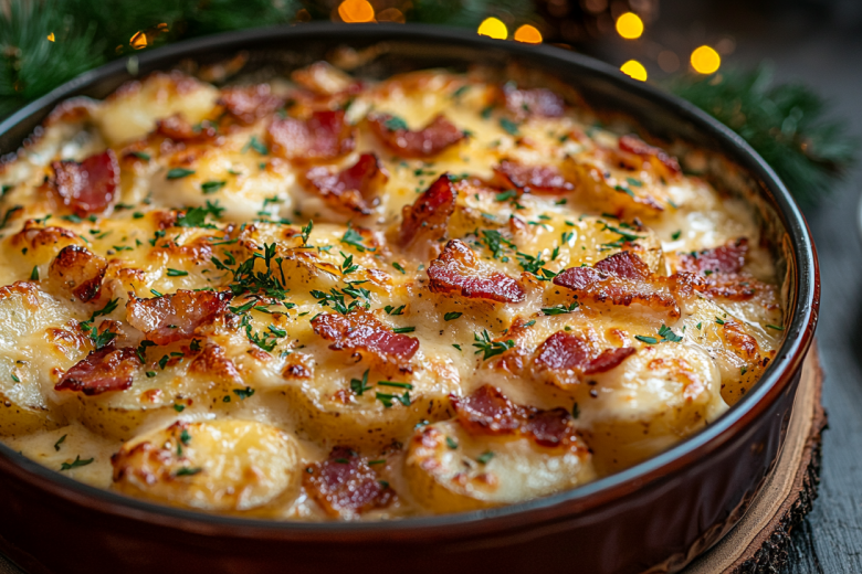 Сытная сковорода с грудкой, беконом и картофелем — «Таежная сказка»: рецепт праздничного ужина для всей семьи