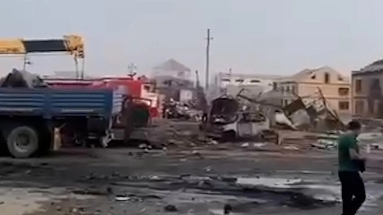 Заправки в Дагестане в горах