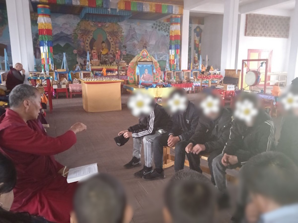 Подросткам, состоящим на учёте, провели урок буддизма
