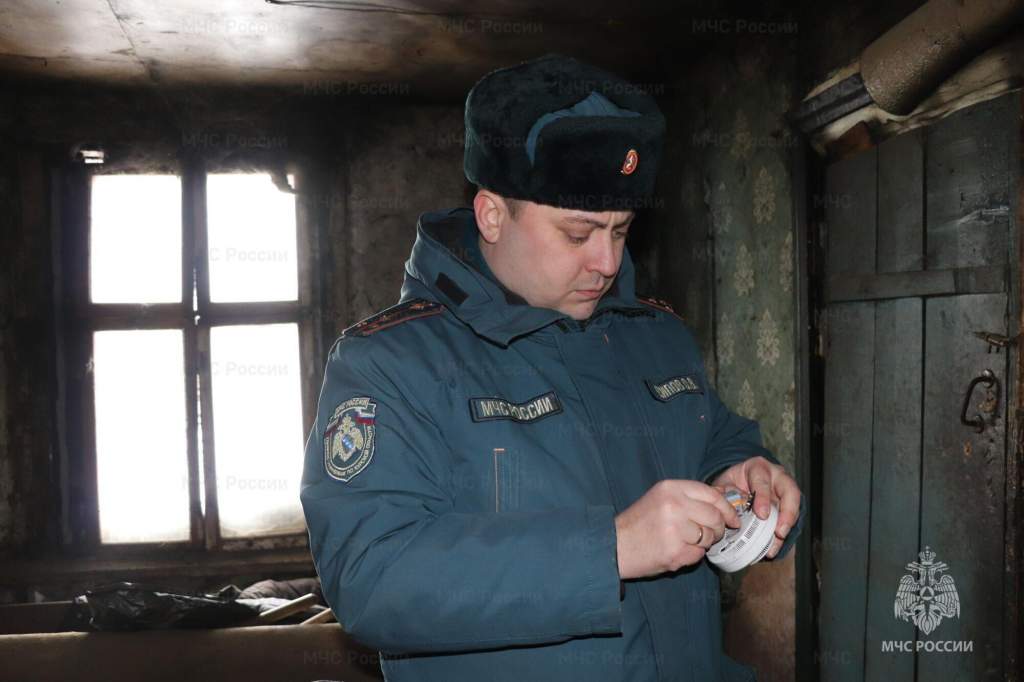 Датчики дыма спасли 16 жизней в Курской области с начала года