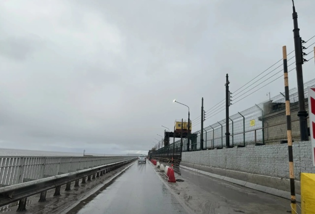 Мост через дамбу Нижегородской ГЭС перекрыли до 15 мая