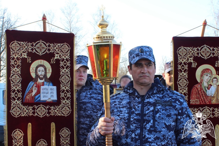 В Смоленской области прошли мероприятия Великопостного крестного хода Росгвардии