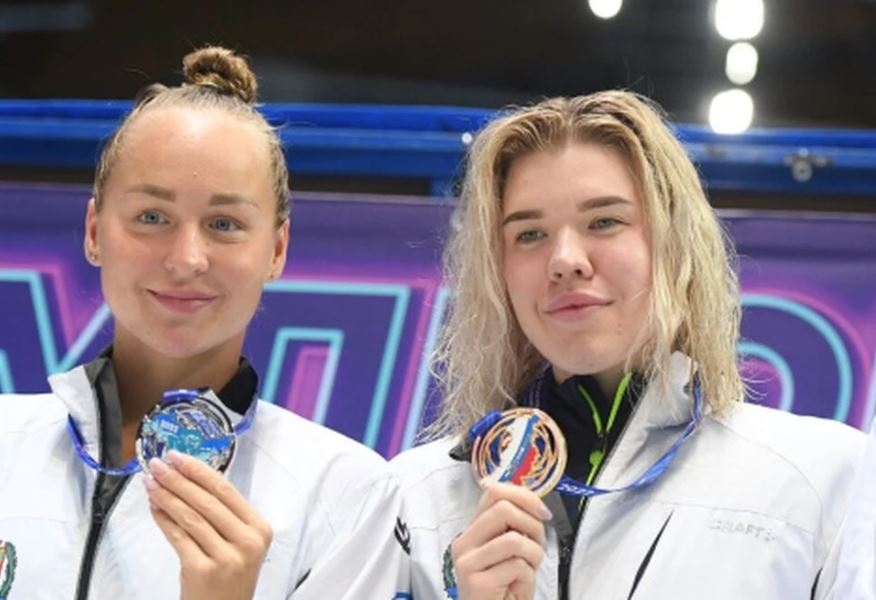 Спортсменки из Ханты-Мансийска завоевали золотые, серебряную и бронзовые медали на чемпионате России по плаванию