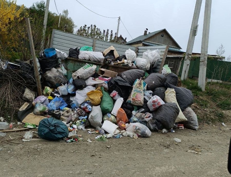Фото: @bkamenews | Приморский город Фокино в очередной раз тонет в мусоре. Большой Камень тоже