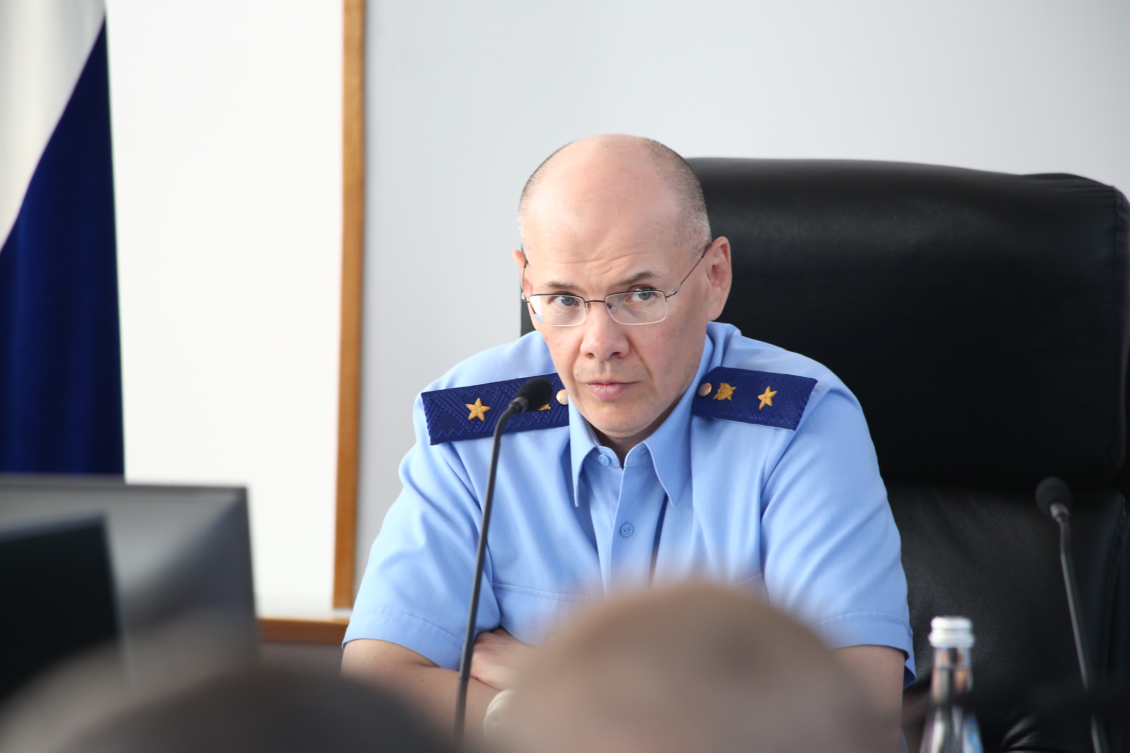 Официальное вступление в должность Александра Аникина на пост прокурора Московск