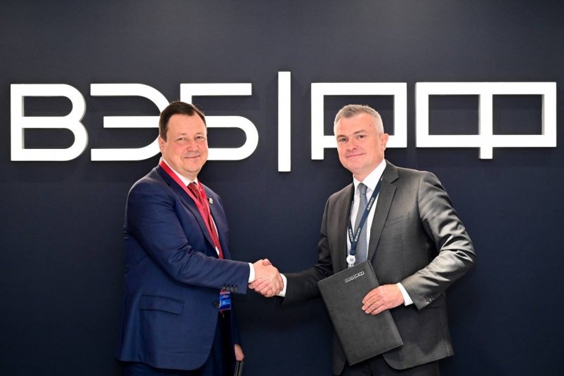 Артем Довлатов и Сергей Абрамов предоставлено пресс-службой ВЭБ.РФ