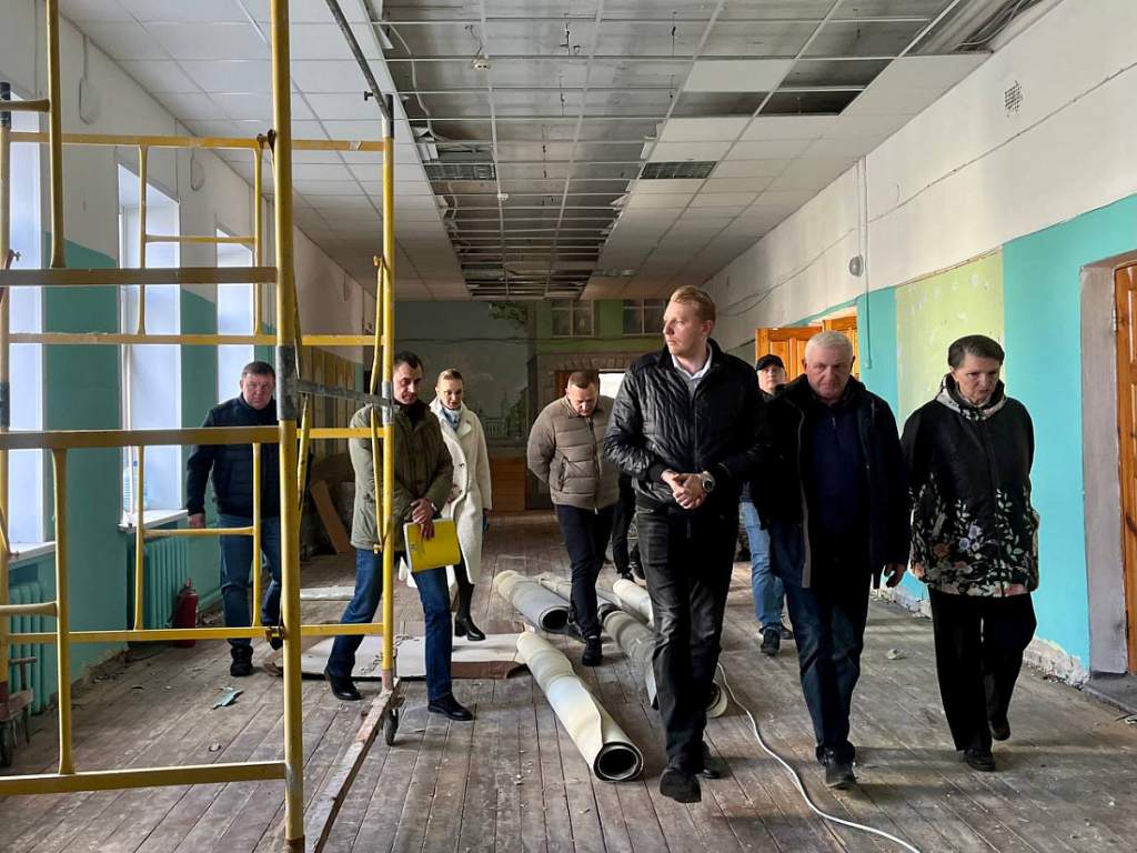 В школах Курской области стартовали работы по капитальному ремонту