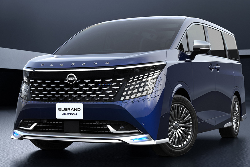 Ещё не поступивший в продажу новый Nissan Elgrand получил несколько особых версий