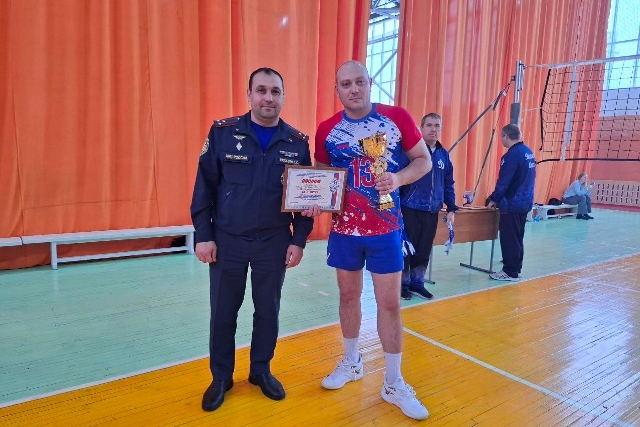 Сборная УФСИН по волейболу заняла второе место на соревнованиях в зачет комплексной спартакиады ОРО ОГО «ВФСО «Динамо» среди коллективов физической культуры органов безопасности и правопорядка Омской области