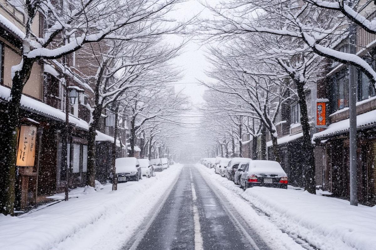 Снегопады на севере Японии за две недели привели к гибели 45 человек