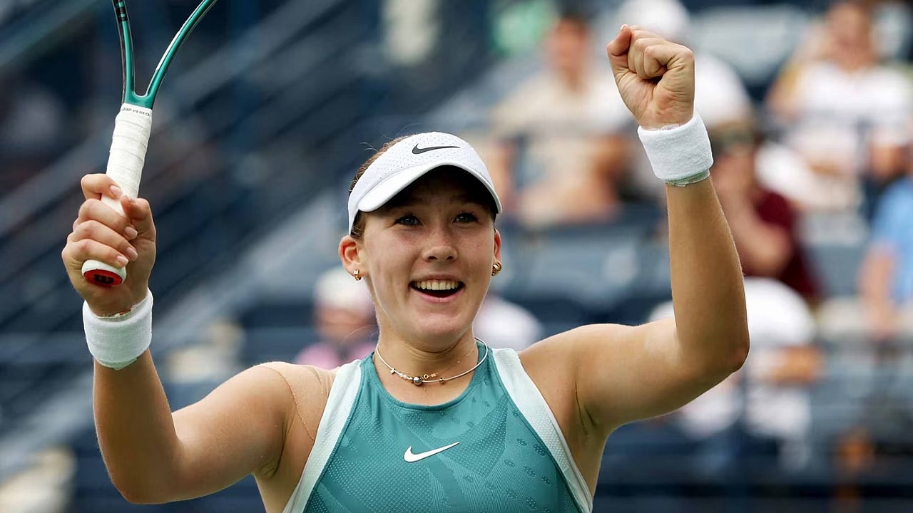 Мирра Андреева в четвертьфинале на турнире WTA 1000 в Индиан-Уэллсе