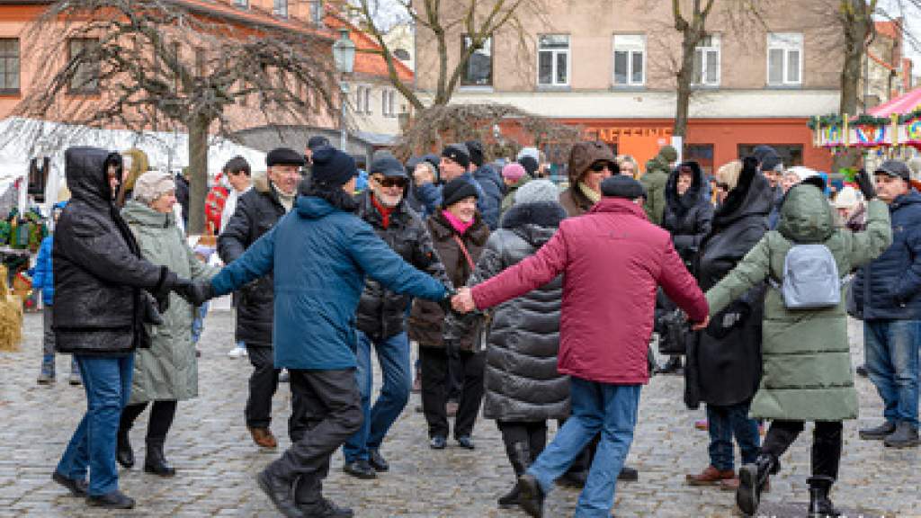 В Клайпеде - ярмарка Казюкаса