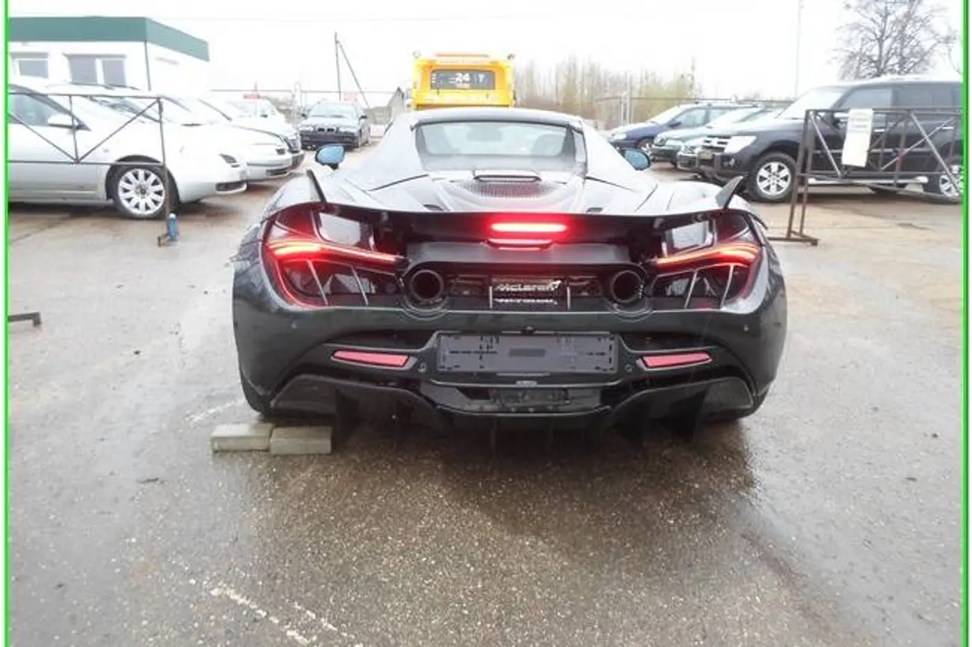 В Беларуси повторно продают конфискованный McLaren 720S Spider. Насколько подешевел?
