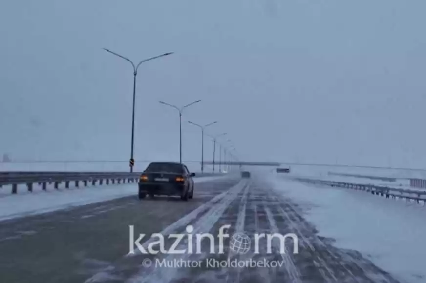 Движение ограничено на ряде автодорог в Актюбинской области
