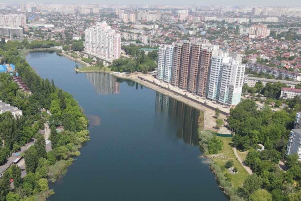 Озеро карасун в краснодаре