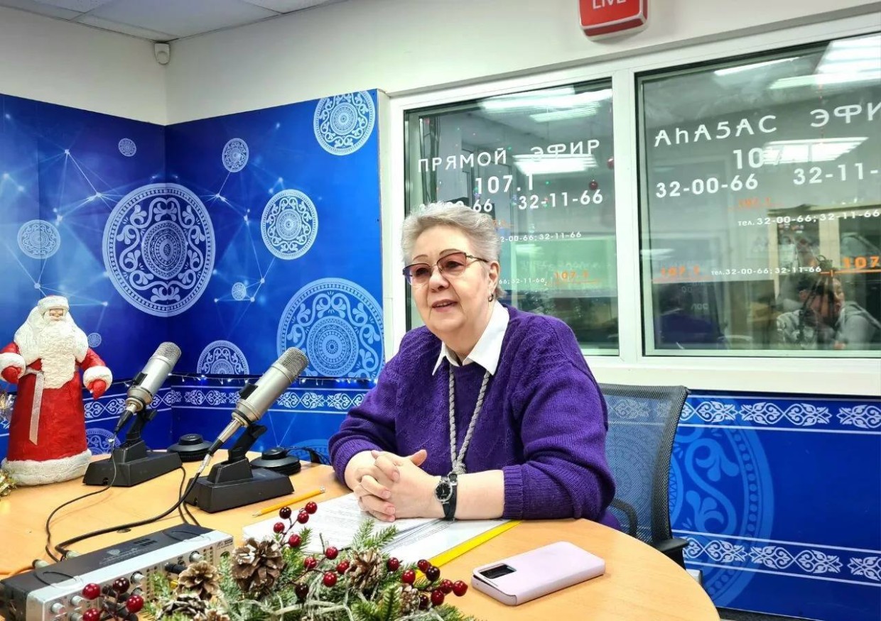 Евдокия Евсикова подвела итоги года в эфире радиопередачи «Актуальный разговор»