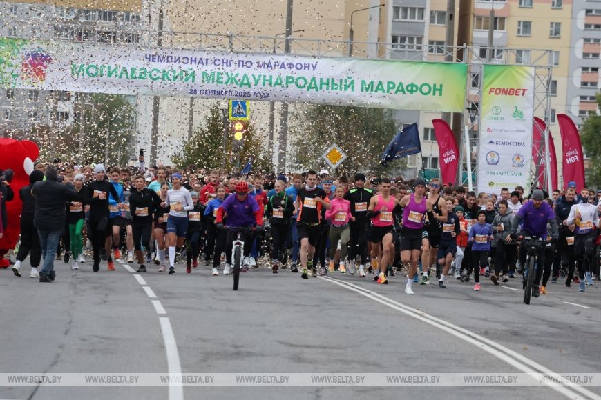 Спортивный дух Бобруйска на Могилевском марафоне: от ЧС до детских забегов