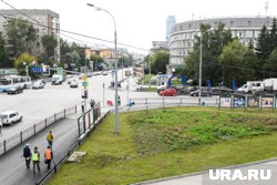 Сквер на улице Восточная (справа)