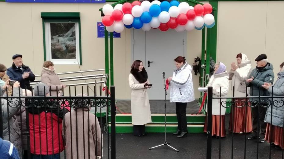 В репьевском селе Новосолдатка открыли новый ФАП