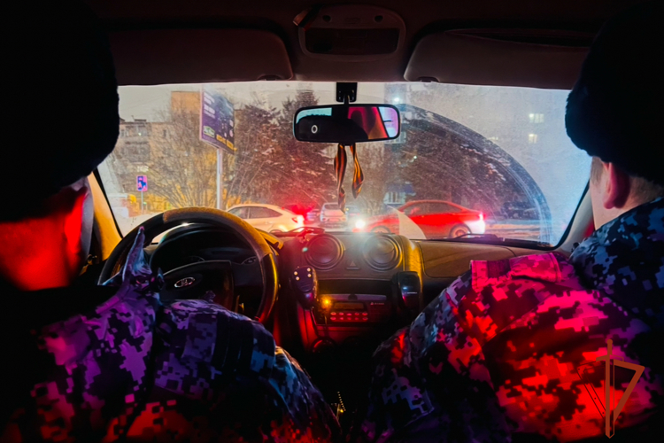 Росгвардейцы задержали предполагаемую виновницу, причинившую ножевое ранение гостю