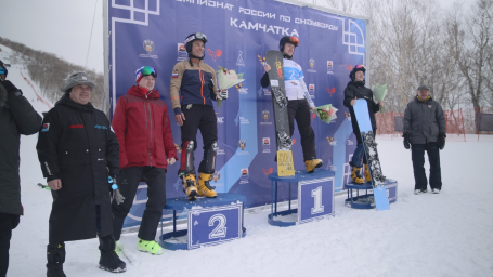 Камчатка впервые приняла Чемпионат России по сноуборду 0