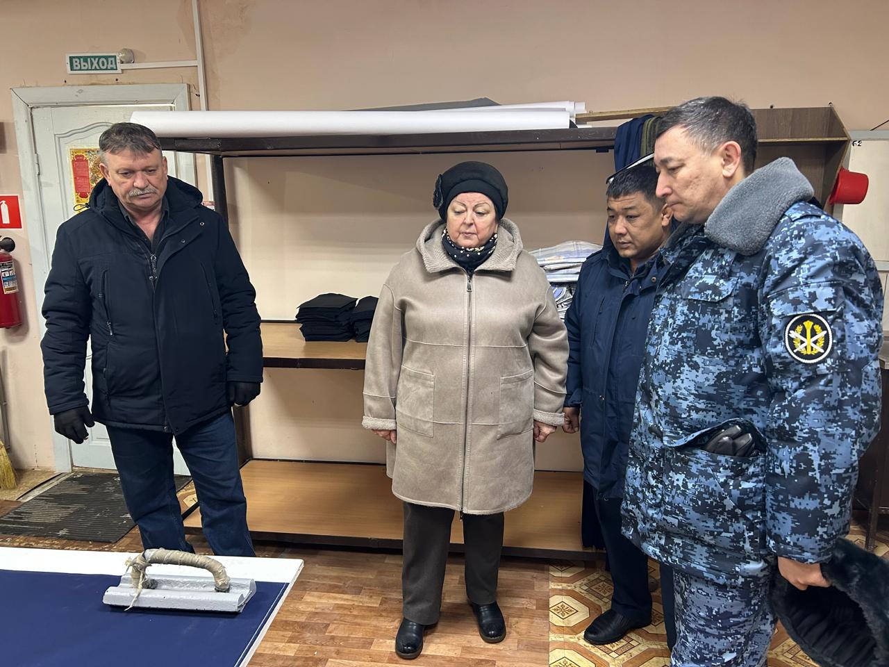 ИК-2 УФСИН России по Республике Калмыкия посетил председатель Торгово-промышленной палаты Республики Калмыкия 