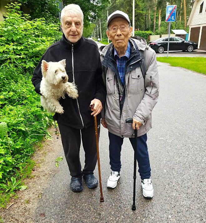 Сергей Левин и Григорий Тынанкергав: 67 лет как один день. ФОТО: ИЗ АРХИВА ГРИГОРИЯ ТЫНАНКЕРГАВА