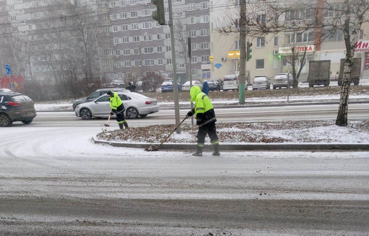 Снегопад в пензе сегодня