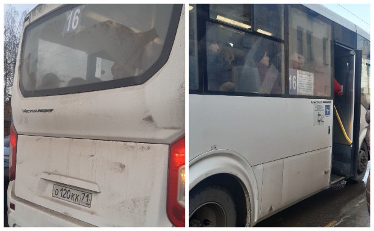 Хамил и «трамбовал» пассажиров: в отношении водителя тульского автобуса провели служебную проверку
