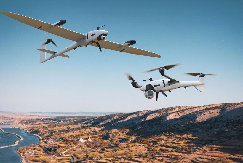 Беспилотники Quantum-Systems Vector и Scorpion UAS