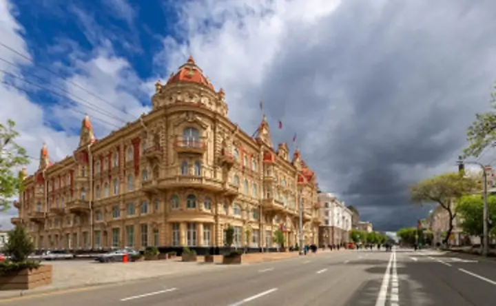 Здание городской думы и администрации Ростова. Фото Дениса Демкова